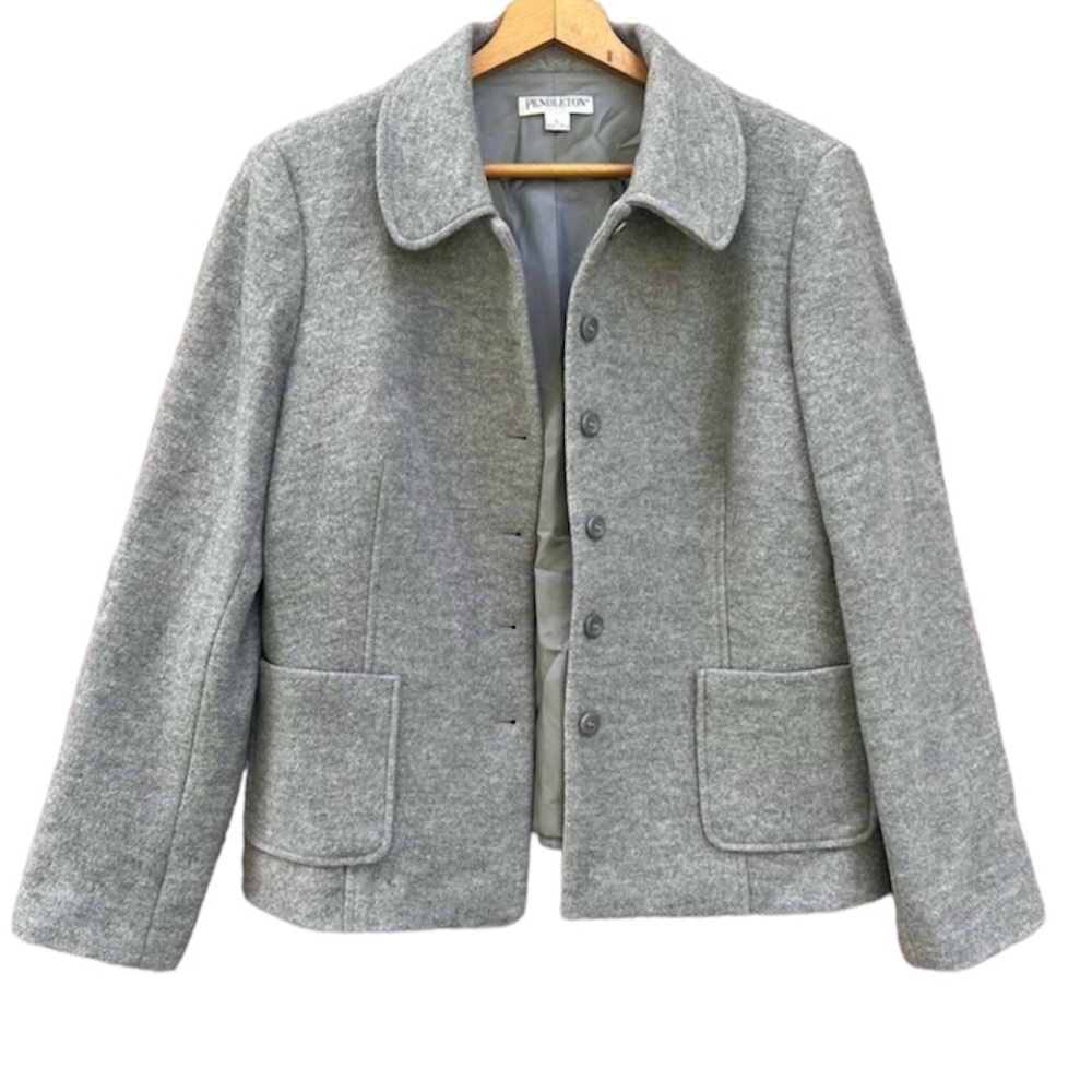 Pendleton Wool Jacket Blazer Womens Size Large Cardigan